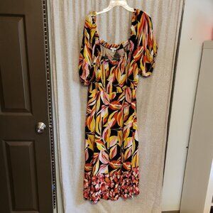 The Get Colorful Smocked Women's Dress